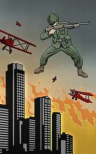 Giant Soldier Attacks Manhattan