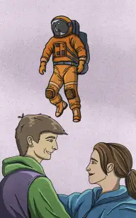 The Couple's Astronaut