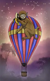 The Floating Monkey in Love