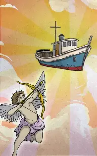 Cupid's Target: Boat