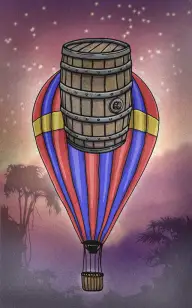 Kissing My Cask in the Sky