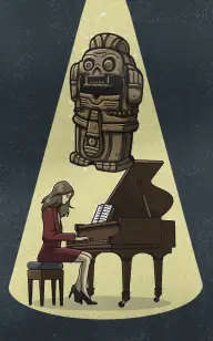 She Played as the Relic Waited