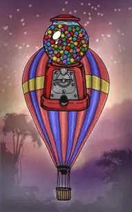 Kissing My Gum Machine in the Sky