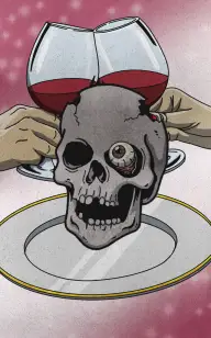 Table for Two with Our Skull