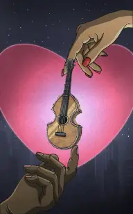 Guitar Between Our Hearts