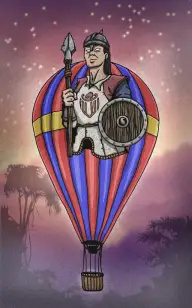 The Floating Knight in Love