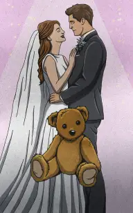 The Newly Wed Teddy Bear