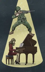 Love's Last Melodies for Her Trooper