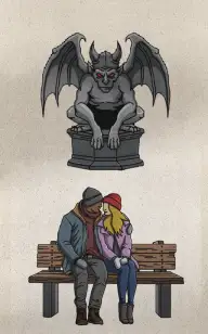 Quiet Time With the Gargoyle