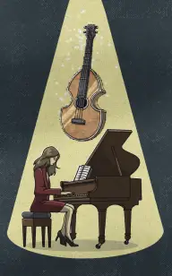 Love's Last Melodies for Her Instrument