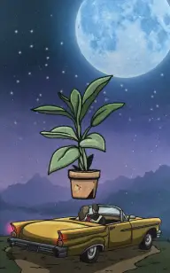 Driving to Forget My Plant Pot