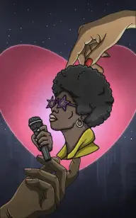 The Disco Queen Between Love