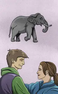 The Couple's Elephant