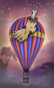 Kissing My Big Toe in the Sky