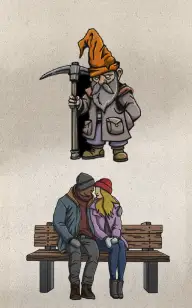 Quiet Time With the Dwarf