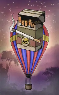 Kissing My Smoke in the Sky