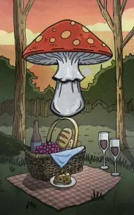 Picnic with My Mushroom