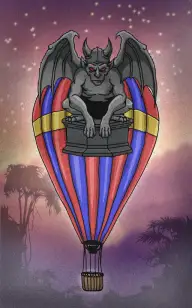 The Floating Gargoyle in Love