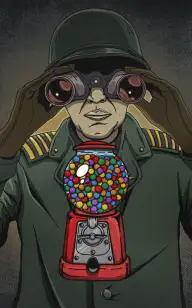 Eyes on the Gum Machine