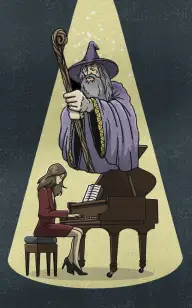 She Played as the Sorcerer Waited