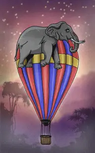 The Floating Elephant in Love