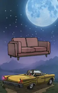 Driving to Forget My Love Seat