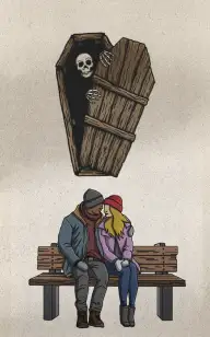 Quiet Time With the Coffin