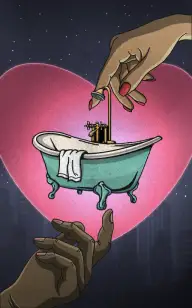 The Bath Between Love