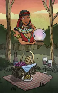 Our Clairvoyant's First Date