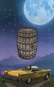 Kissing My Barrel Under the Moon