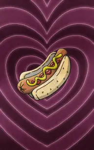 Hot Dog in Love