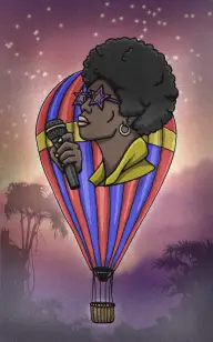 The Floating Disco Queen in Love