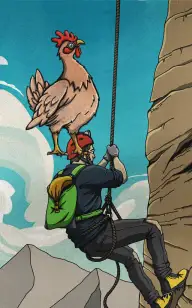 The Chicken's Final Ascent