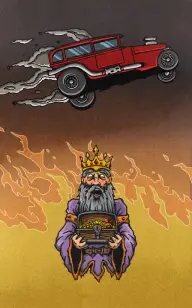 The Blaze King Rider