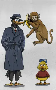 Duck Detective: The Missing Monkey
