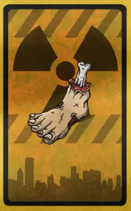 Radioactive Foot