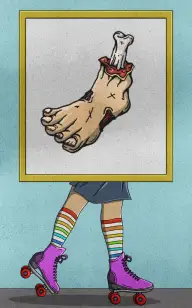 Learn to Skate with Coach Body Part