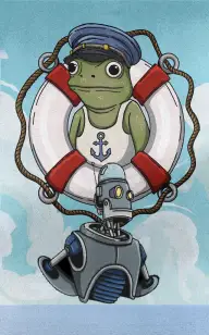 Froggy & His Trusted Robot