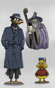 The Sorcerer & the Little Duck