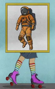 Roller Astronaut Disco
