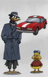 Duck Detective: The Missing Car