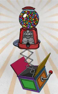 Here Comes the Gum Machine!