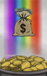 The Cash Beyond the Rainbow