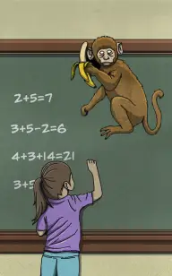 Teaching Ape: Numbers & Shapes