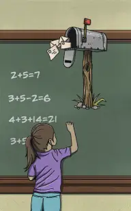 Math Party with My Mailman