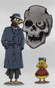 The Skeleton & the Little Duck