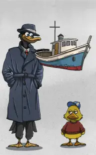 The Yacht & the Little Duck