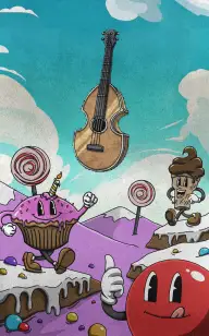 Guitar in Candy Land