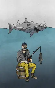 Fisherman Shark Bait