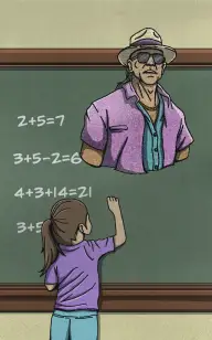 Math Party with My Husband